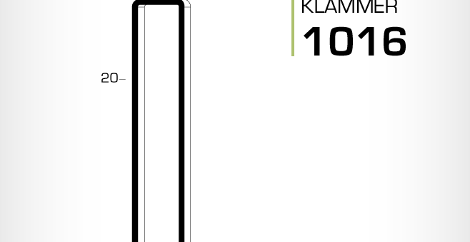 Klammer 1016