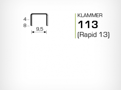 Klammer 113 Rapid 13