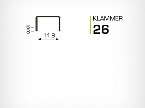 Klammer 26 Rapid