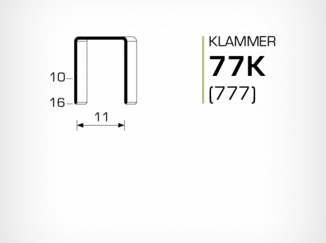 Klammer 77K och JK777