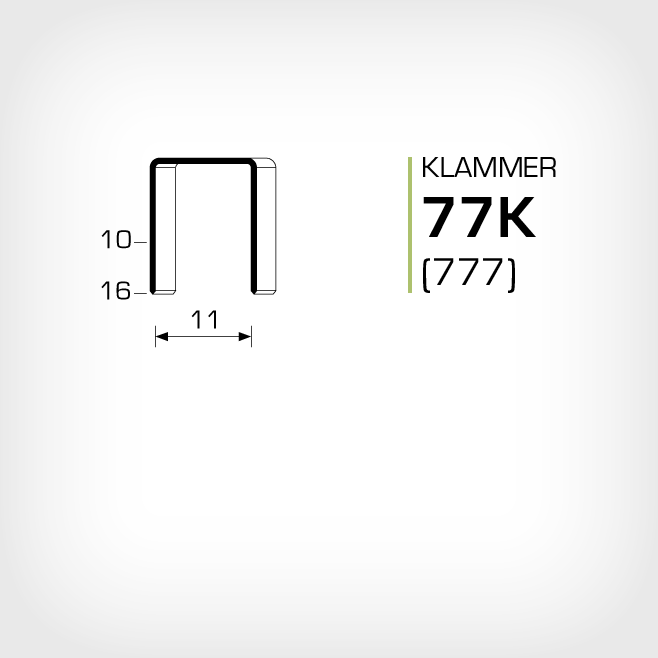 Klammer 77K och JK777