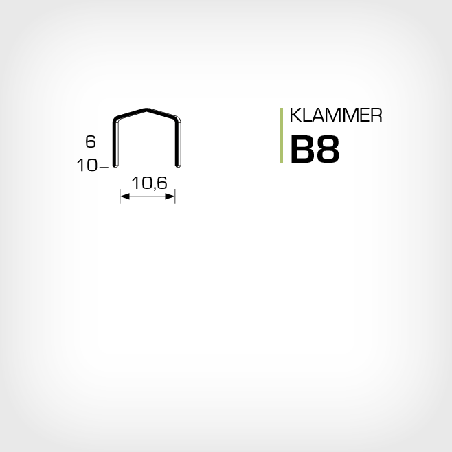 Klammer B8 och stcr2115