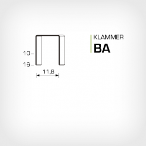 Klammer BA och SB103020