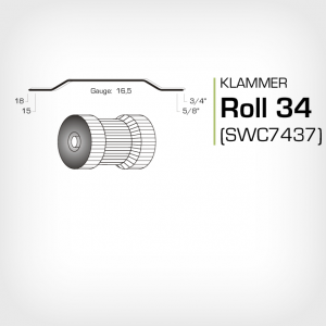 Klammer Roll 34 och SWC7437